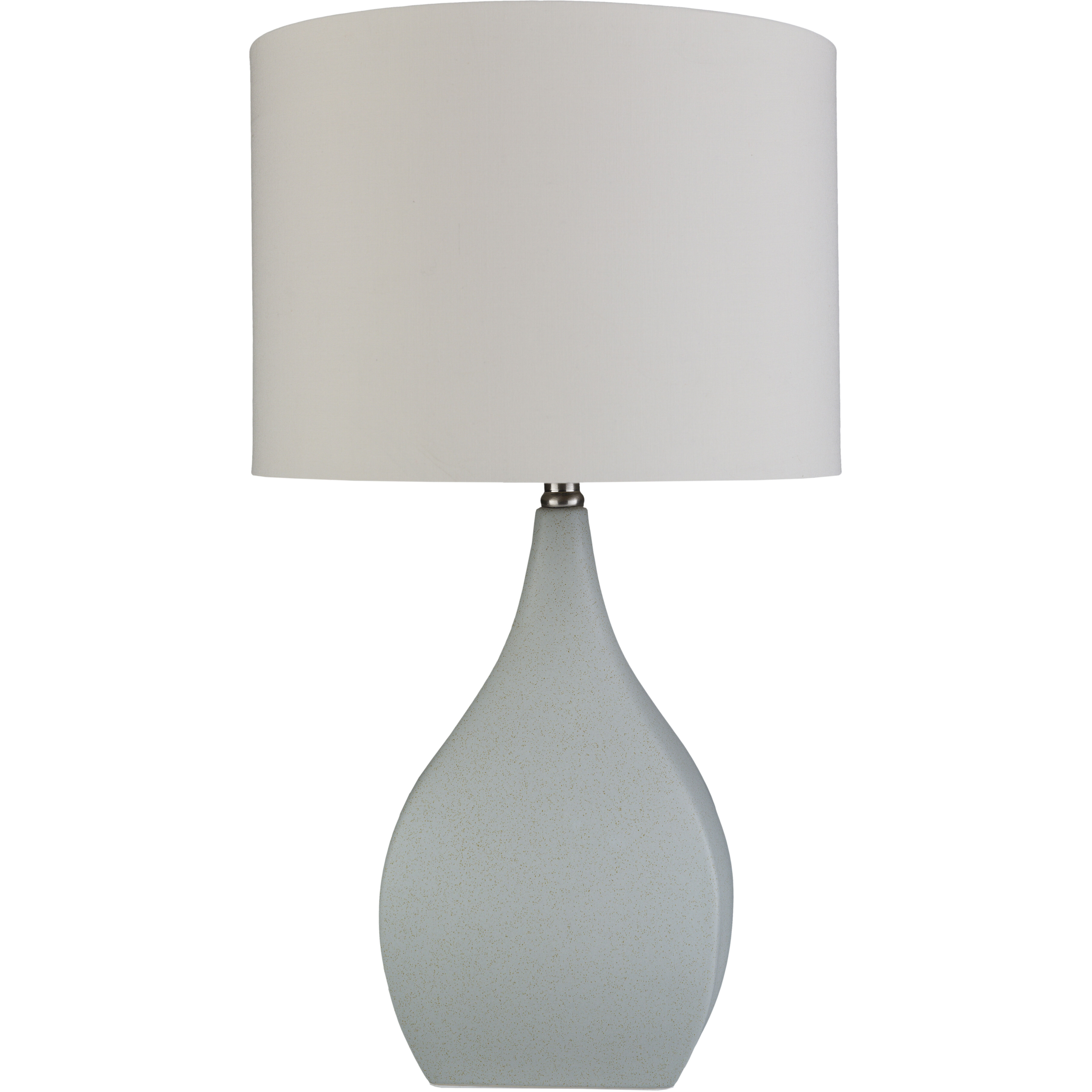 Gallatin 25.5 inch 100 watt Gray Table Lamp Portable Light