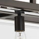 Guthrie 5 Light 37 inch Antique Bronze Linear Chandelier Ceiling Light, Design Series