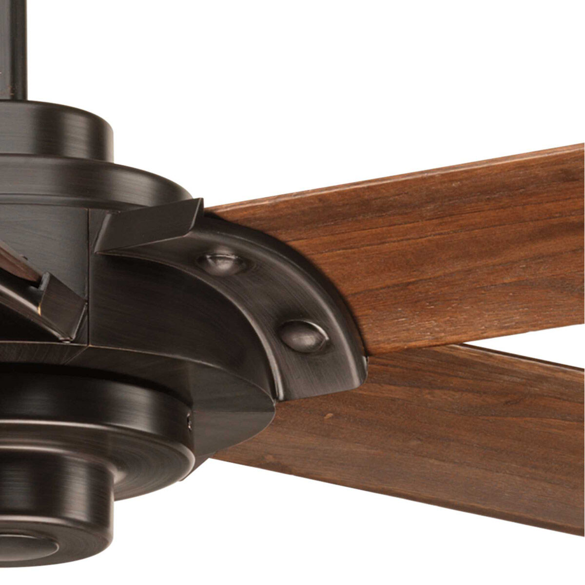 Vogue 68 inch Antique Bronze with Walnut Blades Ceiling Fan