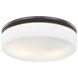 Bovina 2 Light 13.5 inch Oil Rubbed Bronze Flush Mount Ceiling Light