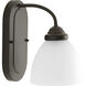 Armstrong 1 Light 5.75 inch Antique Bronze Bath Vanity Wall Light