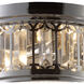 Glasgow Pl 2 Light 13 inch Polished Chrome Flush Mount Ceiling Light