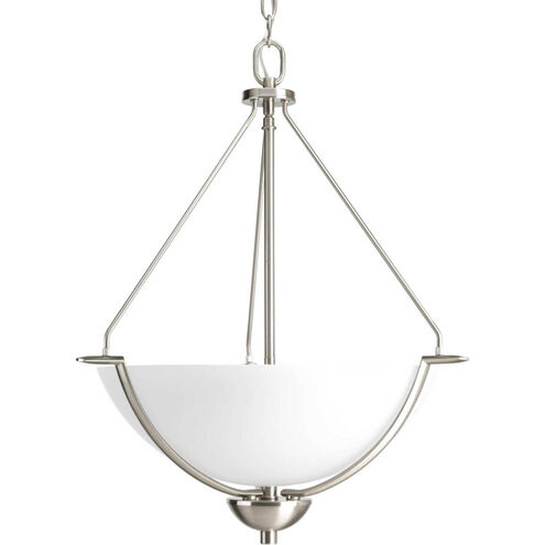 Annette St 3 Light 21 inch Brushed Nickel Pendant Ceiling Light
