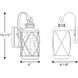 Garthwaite Ave 1 Light 15 inch Textured Black Outdoor Wall Lantern, Small