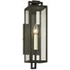 John 1 Light 17 inch Forged Iron Outdoor Wall Sconce
