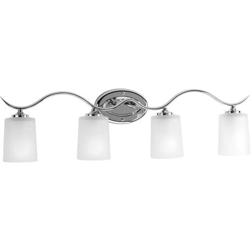 Briscoe 4 Light 31 inch Polished Chrome Bath Vanity Wall Light