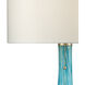 Sapphire 29 inch 100 watt Seafoam Green Table Lamp Portable Light in Incandescent, 3-Way