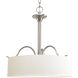 Briscoe 3 Light 19 inch Brushed Nickel Hall & Foyer Ceiling Light