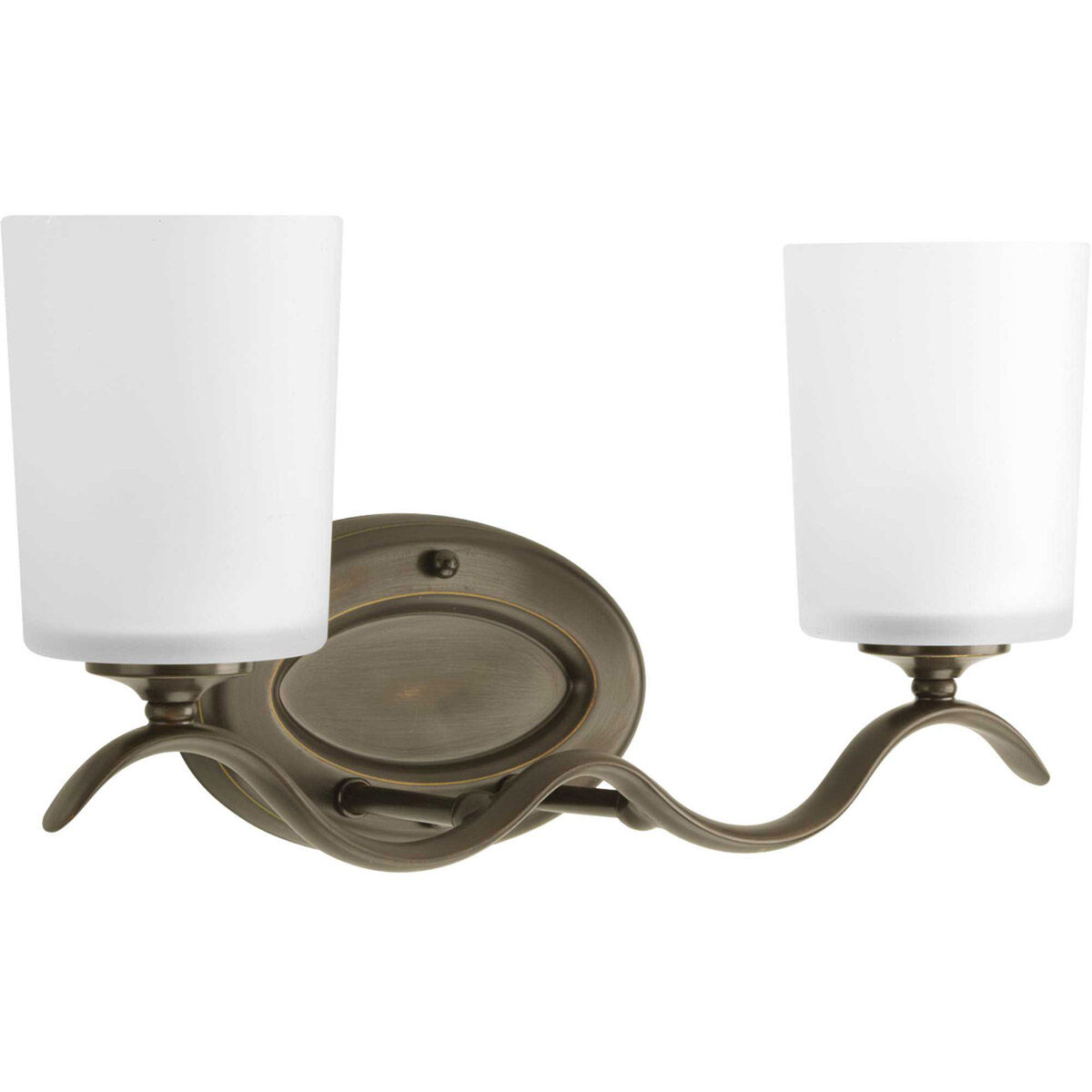 Briscoe 2 Light 15 inch Antique Bronze Bath Vanity Wall Light