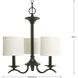 Briscoe 3 Light 17 inch Antique Bronze Chandelier Ceiling Light