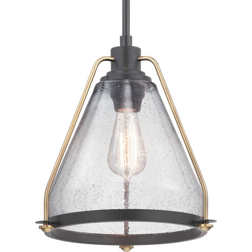 Fano 1 Light Antique Bronze Pendant Ceiling Light