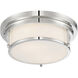 Mercer Row White Glass Flush MountMercer Row 2 Light 13 inch Oil Rubbed Bronze Flush Mount Ceiling Light