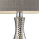 Aberdeen Ave 21.5 inch 60 watt Chrome Table Lamp Portable Light