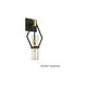 Brazos Point 1 Light 7 inch Textured Bronze Brushed Brass Wall Sconce Wall Light