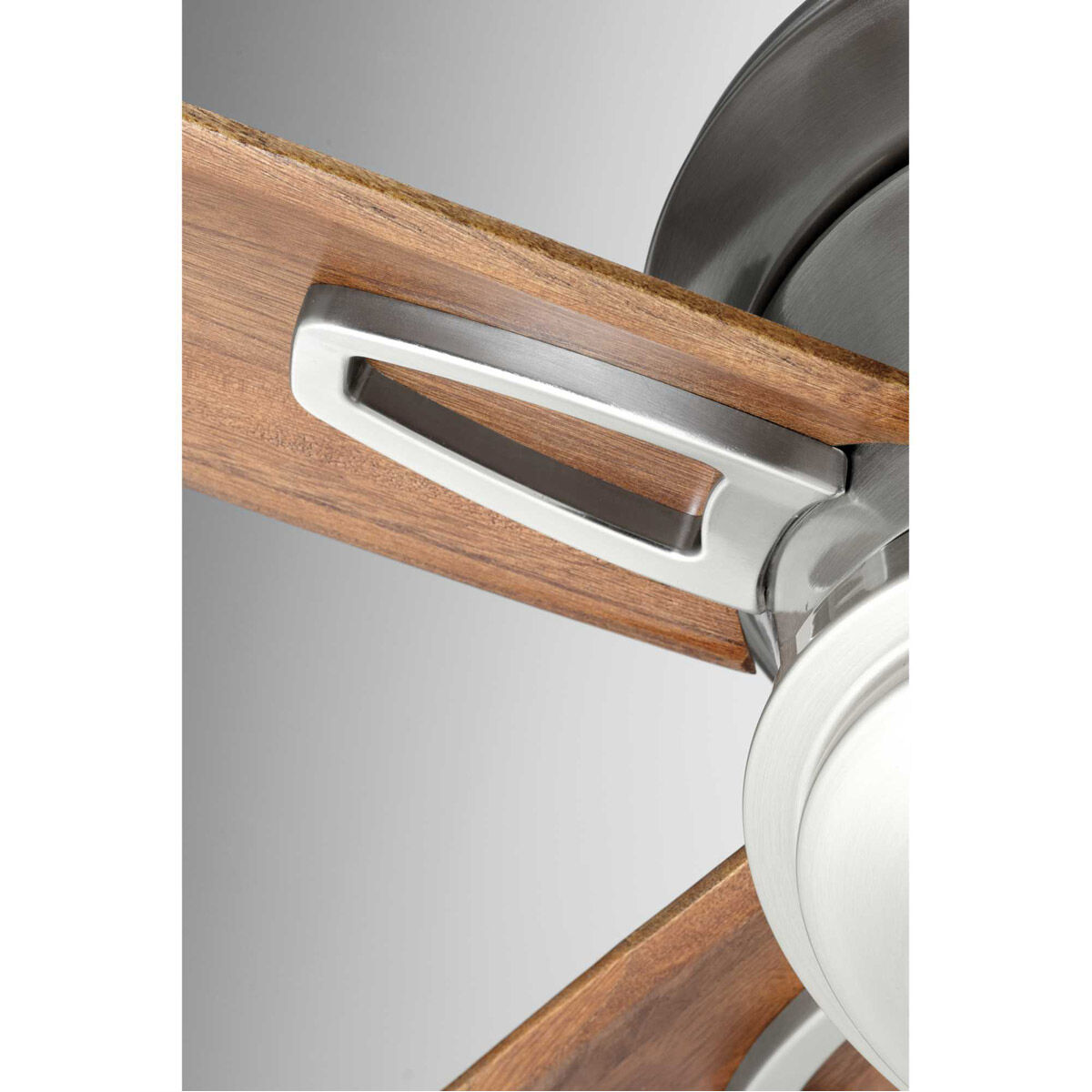 Eldridge 68 inch Brushed Nickel with Medium Cherry Blades Ceiling Fan