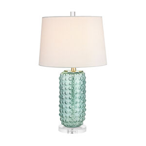 Eldorado 25 inch 100 watt Green Table Lamp Portable Light