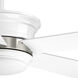 Green Lake 54 inch White Ceiling Fan, Progress LED