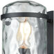 Jeremiah 1 Light 17 inch Charcoal Black Outdoor Wall Sconce