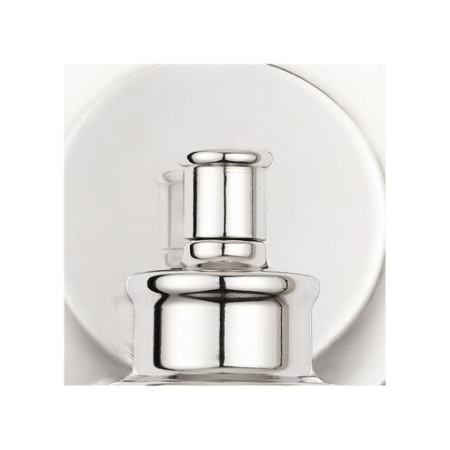 Tatum 2 Light 13 inch Polished Nickel Vanity Light Wall Light