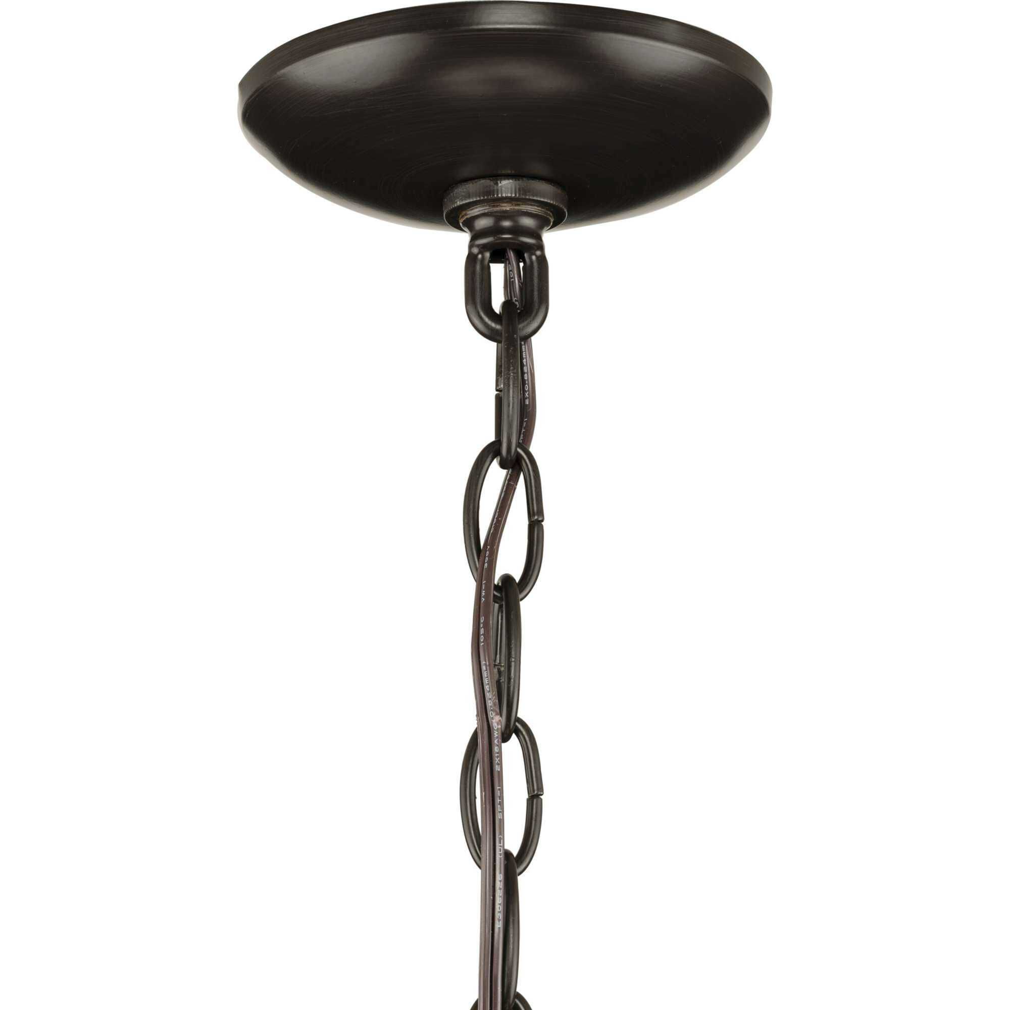 Gerald Ave 3 Light 16 inch Antique Bronze Pendant Ceiling Light