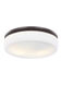 Bovina 2 Light 13.5 inch Oil Rubbed Bronze Flush Mount Ceiling Light