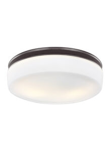 Bovina 2 Light 13.5 inch Oil Rubbed Bronze Flush Mount Ceiling Light