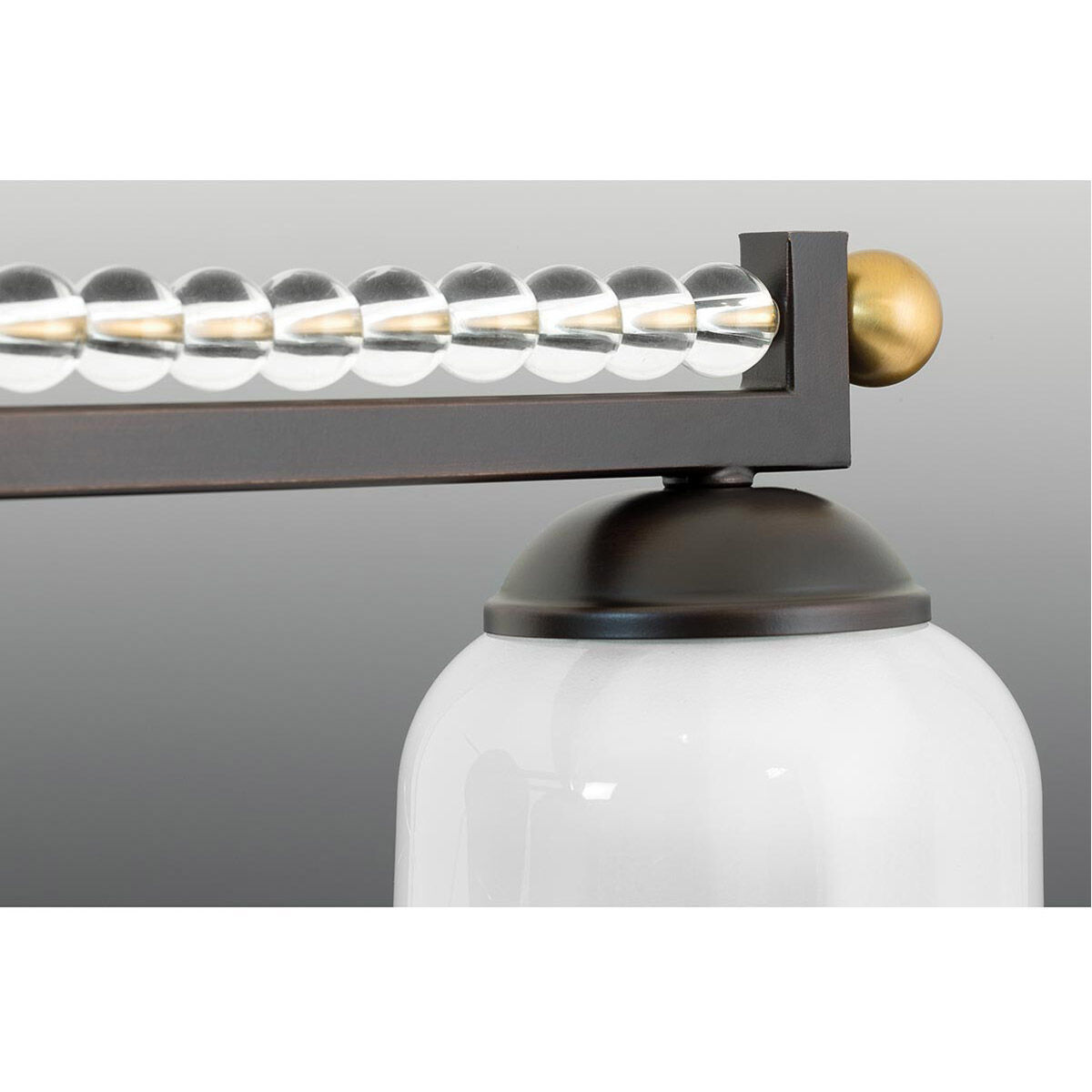 Berlin 2 Light 13.38 inch Antique Bronze Bath Vanity Wall Light, Design Series