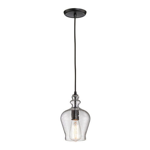 Graham Pl 1 Light 6 inch Oil Rubbed Bronze Mini Pendant Ceiling Light
