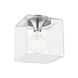 Brayden LED 10 inch Polished Nickel Flush Mount Ceiling Light