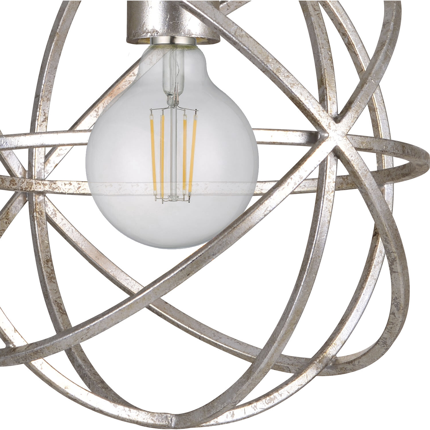 Somma Way 1 Light 9 inch Silver Mini Pendant Ceiling Light