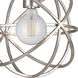 Somma Way 1 Light 9 inch Silver Mini Pendant Ceiling Light