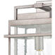 Loft 1 Light 22 inch Weathered Zinc Outdoor Wall Sconce