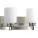 Graford 2 Light 13 inch Brushed Nickel Bath Vanity Wall Light