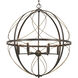 Gerald Ave 6 Light Antique Bronze Pendant Ceiling Light