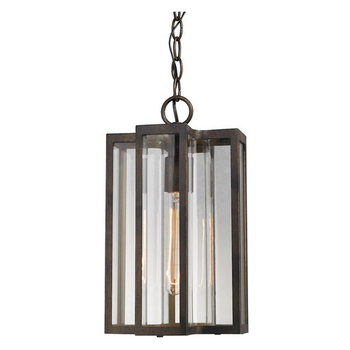 Greenock Ln 1 Light 8 inch Hazelnut Bronze Outdoor Pendant