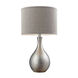 Aberdeen Ave 21.5 inch 60 watt Chrome Table Lamp Portable Light