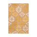 Samuel 72 X 48 inch Wheat Indoor Area Rug, Rectangle