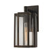 Greenock Ln 1 Light 13 inch Hazelnut Bronze with Clear Outdoor Wall Sconce