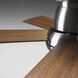 Irving 52 inch Brushed Nickel with Medium Cherry Blades Ceiling Fan, Progress LED