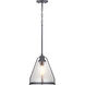 Fano 1 Light Graphite Pendant Ceiling Light