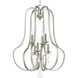 Lancaster 6 Light 22 inch Silver Ridge Foyer Pendant Ceiling Light