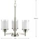 Brackettville 3 Light 17 inch Brushed Nickel Chandelier Ceiling Light