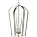 Crotone 6 Light 15 inch Brushed Nickel Foyer Pendant Ceiling Light