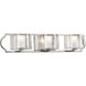 Roscommon 3 Light 26.5 inch Polished Nickel Bath Vanity Wall Light