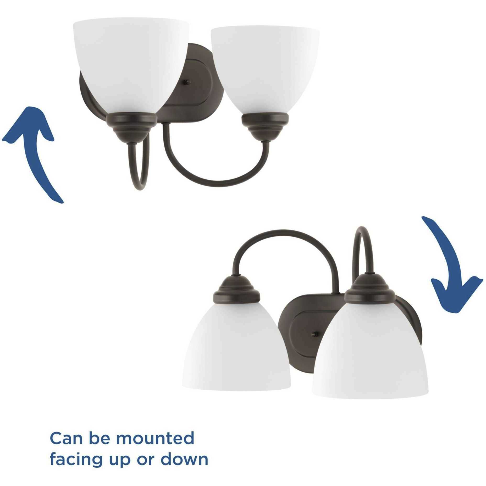 Armstrong 2 Light 13.69 inch Antique Bronze Bath Vanity Wall Light