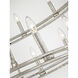 Appian Way 20 Light 44 inch Champagne Silver Leaf Chandelier Ceiling Light