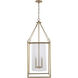 Tatum 4 Light 16 inch Aged Brass Foyer Ceiling Light