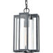 Greenock Ln 1 Light 8 inch Aged Zinc Outdoor Pendant