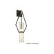 Brazos Point 1 Light 9.5 inch Textured Black & Polish Nickel Wall Sconce Wall Light