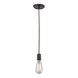 Graham Pl 1 Light 2 inch Oil Rubbed Bronze Mini Pendant Ceiling Light